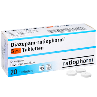 Doosje Diazepam 5 mg van RatioPharm