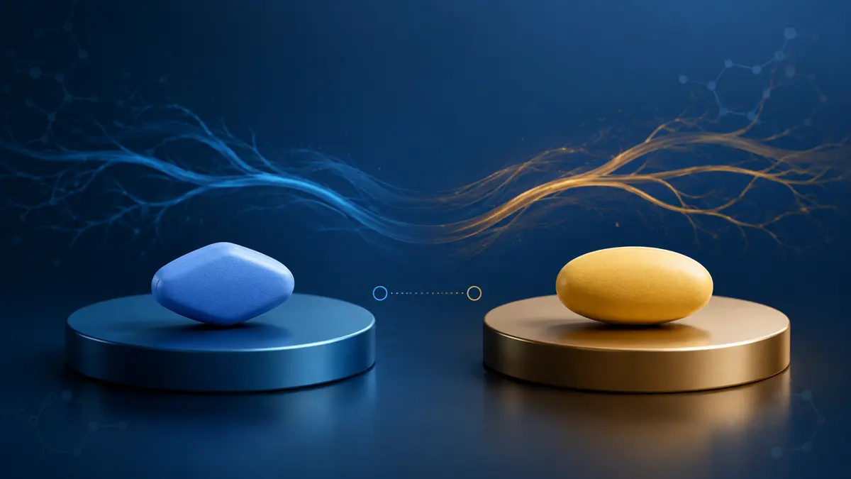 Sildenafil versus tadalafil: wat is het verschil?
