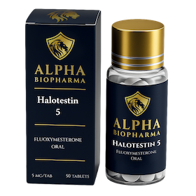 Halotestin van Alpha BioPharma voorzijde